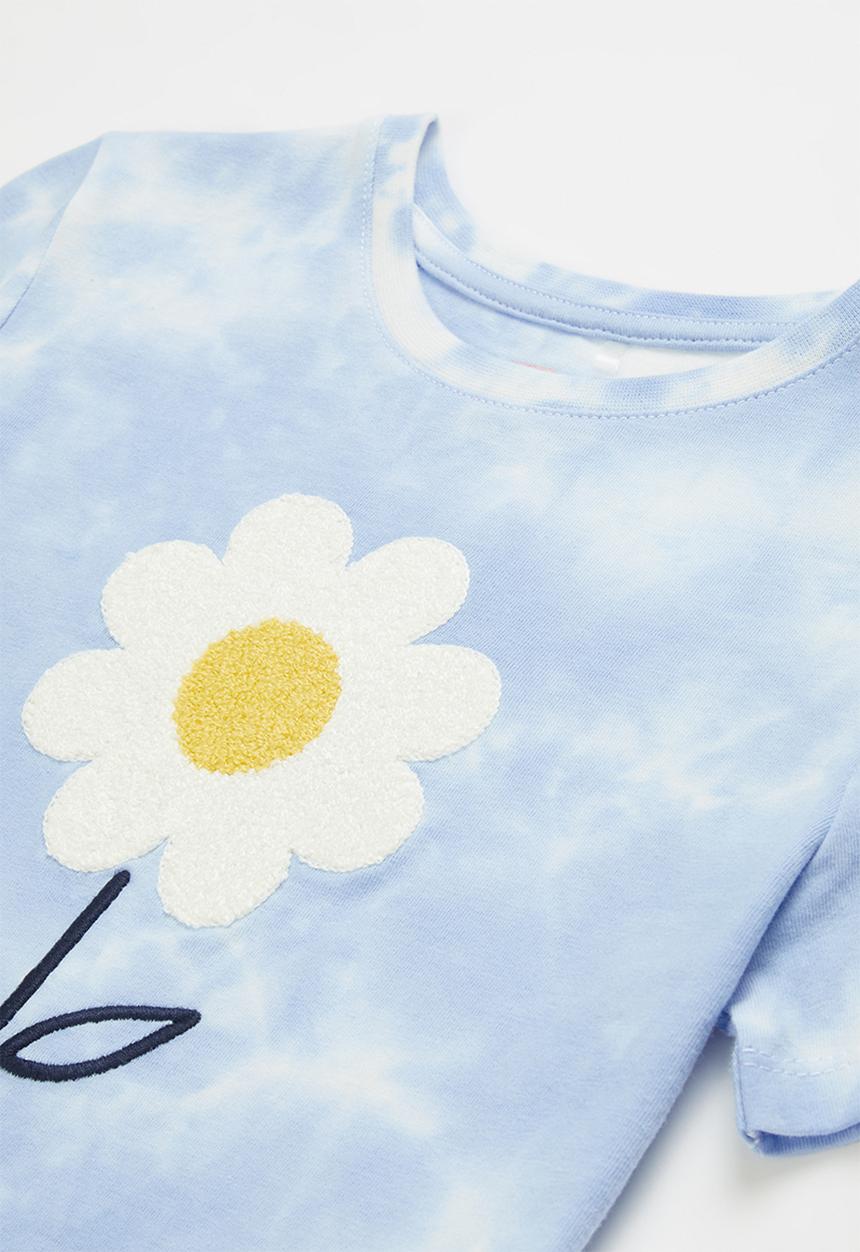 Cotton On - Stevie short sleeve embellished tee - blue