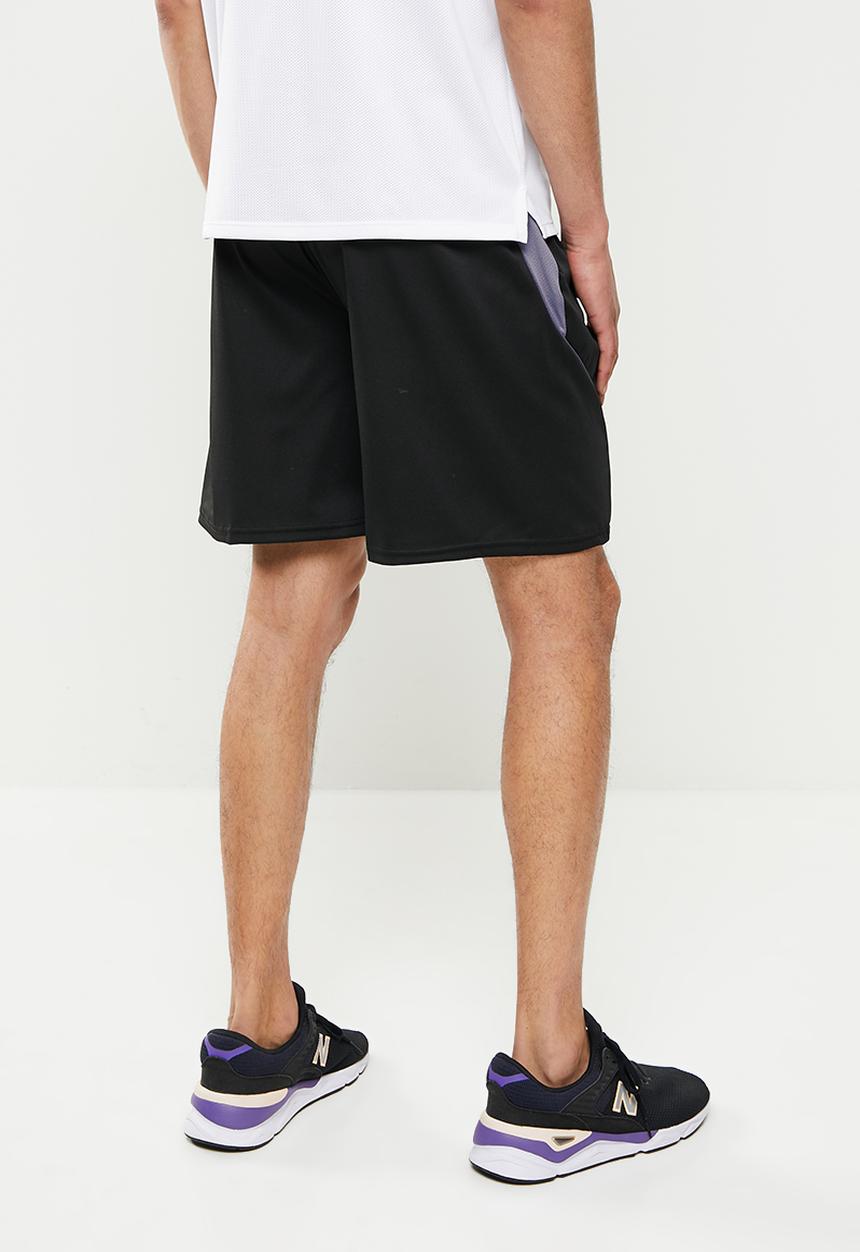 basicthread - Active curved short - black & grey
