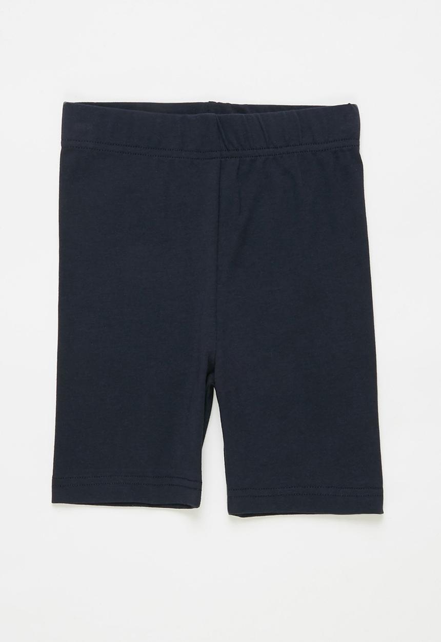 Pop Candy - Younger girls 2 pack cycling shorts - navy & grey