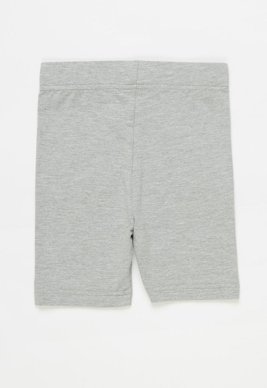 Pop Candy - Younger girls 2 pack cycling shorts - navy & grey