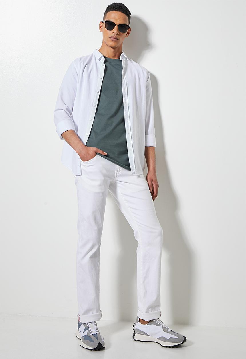 Superbalist - Aaron organic relaxed fit crew tee - dark grey