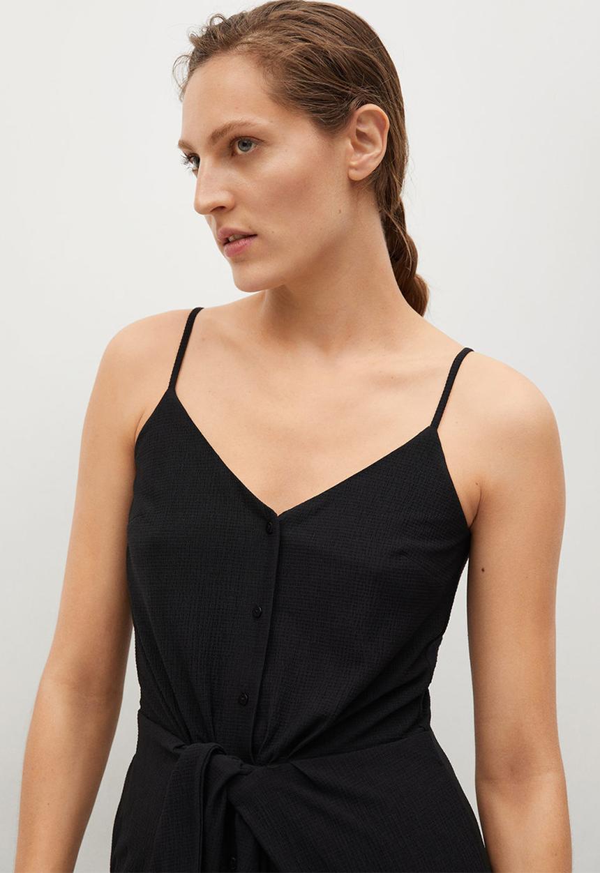 MANGO - One-piece salome - black
