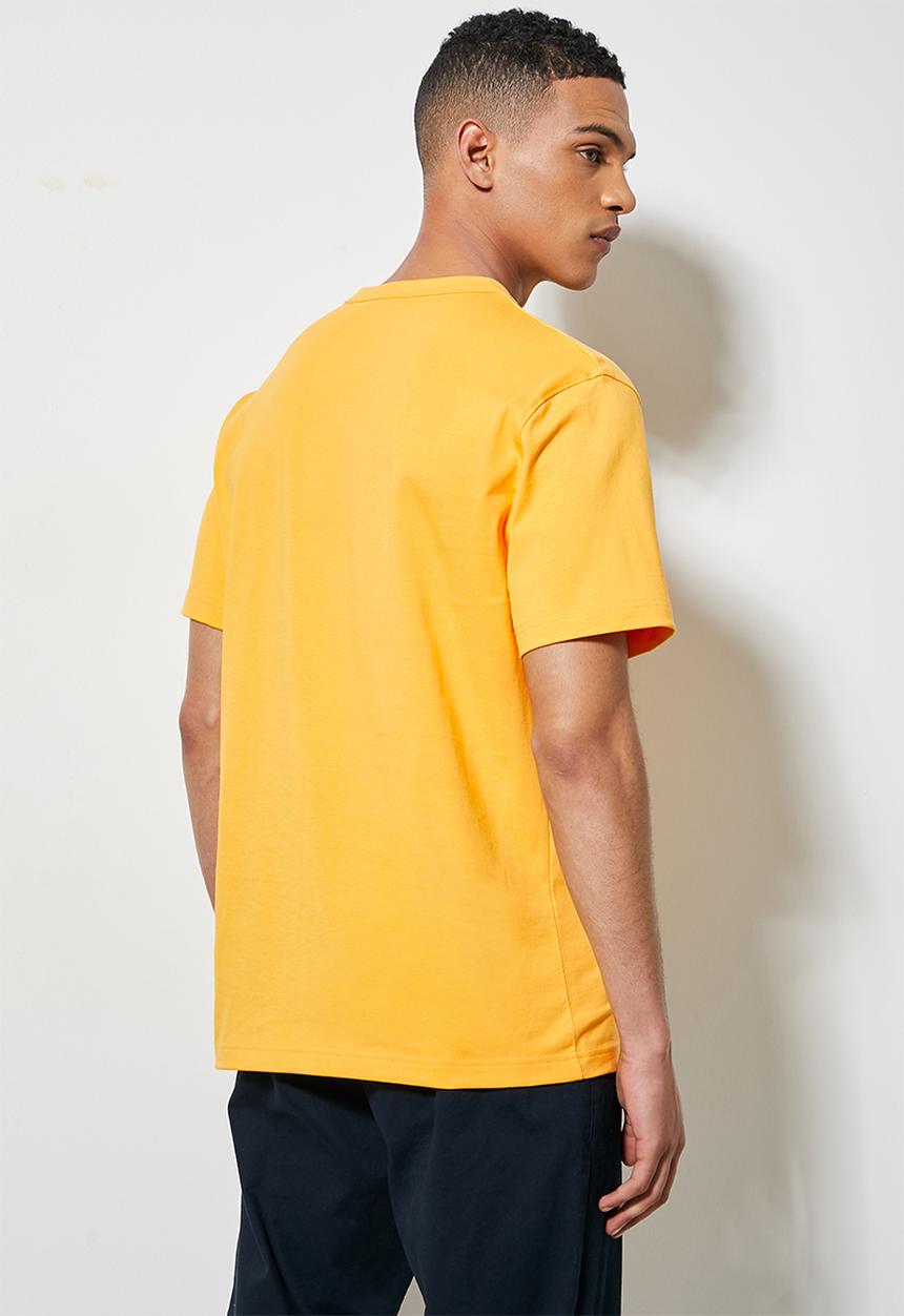 Superbalist - Aaron organic relaxed fit crew tee - yellow