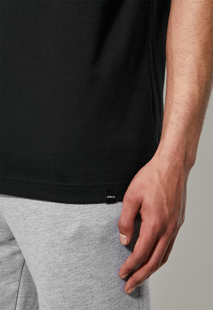 Superbalist - Aaron organic relaxed fit crew tee - black
