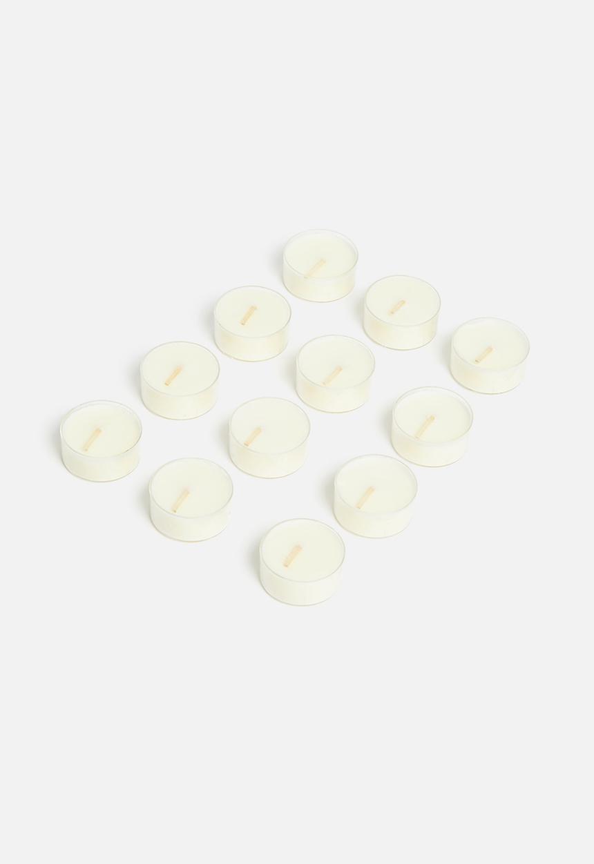 Anke Products - Wild lemongrass set of 12 tealight candles