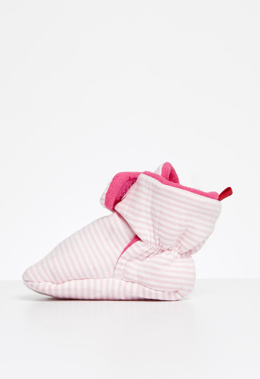 Pop Candy - Girls cotton booties - pink