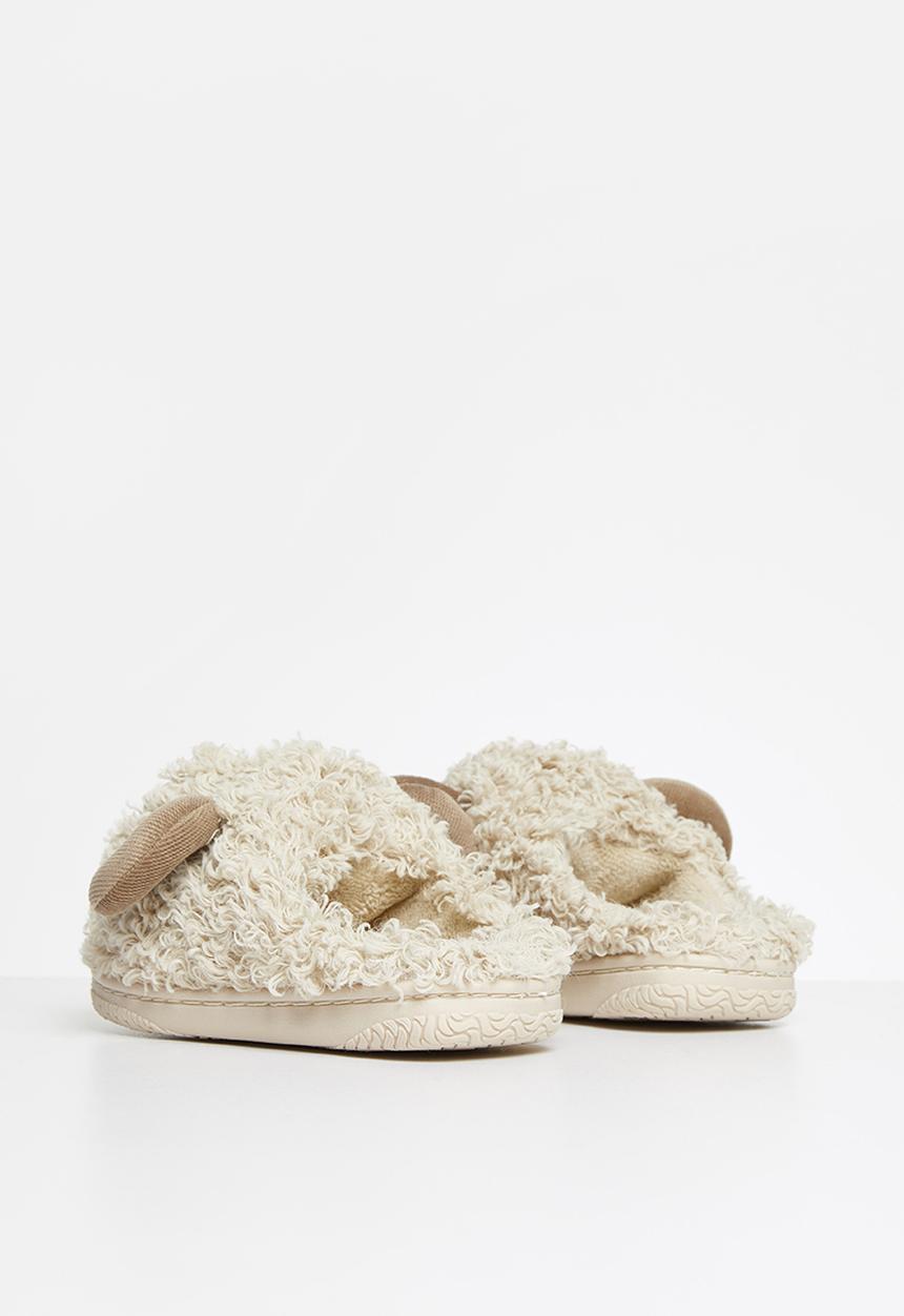 Pop Candy - Sheep slippers - oatmeal