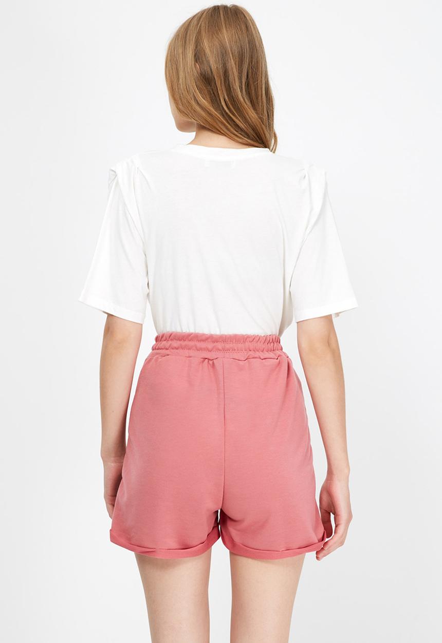 Trendyol - Knitted bermuda shorts  - rose