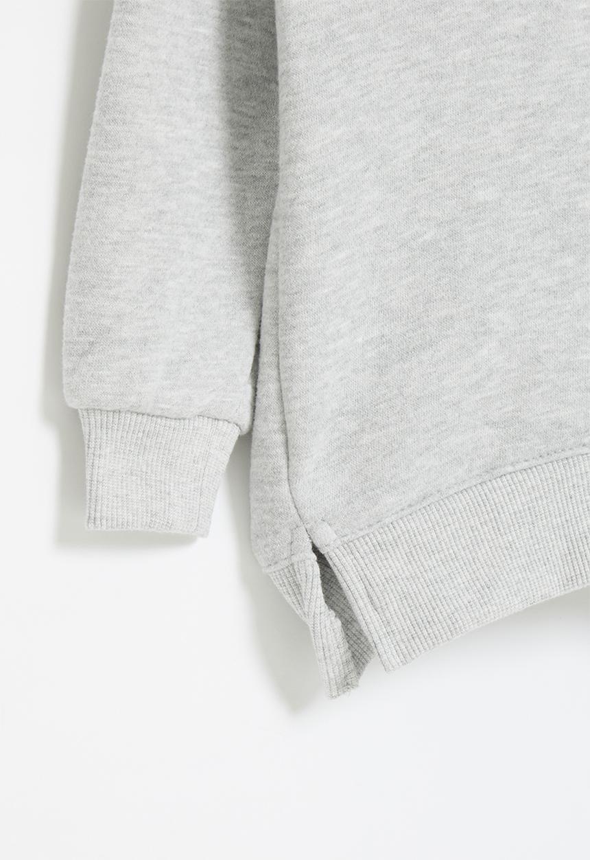 Pop Candy - Girls hoodie with ears - grey