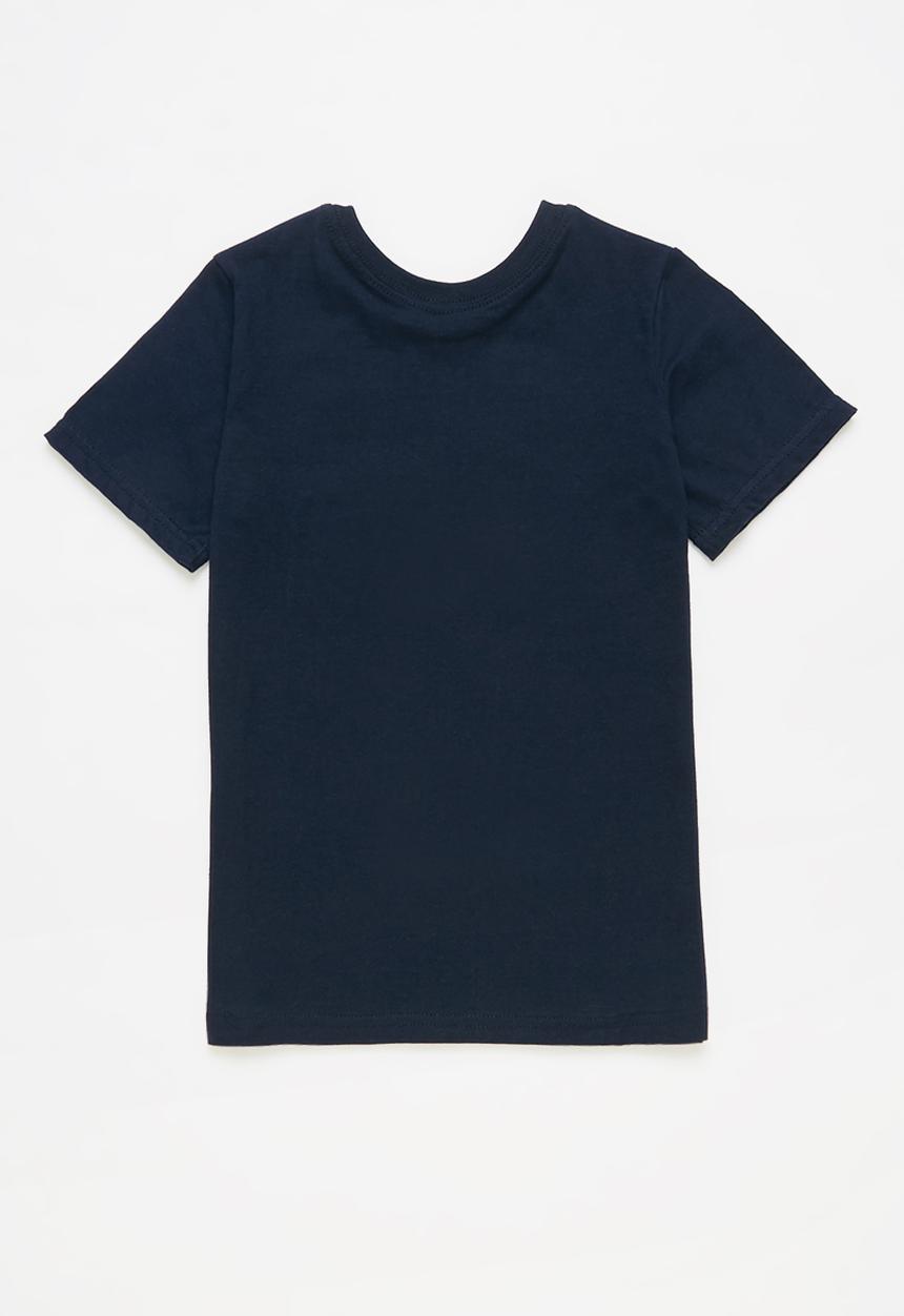 Pop Candy - 2 Pack graphic short sleeve tee - navy & blue