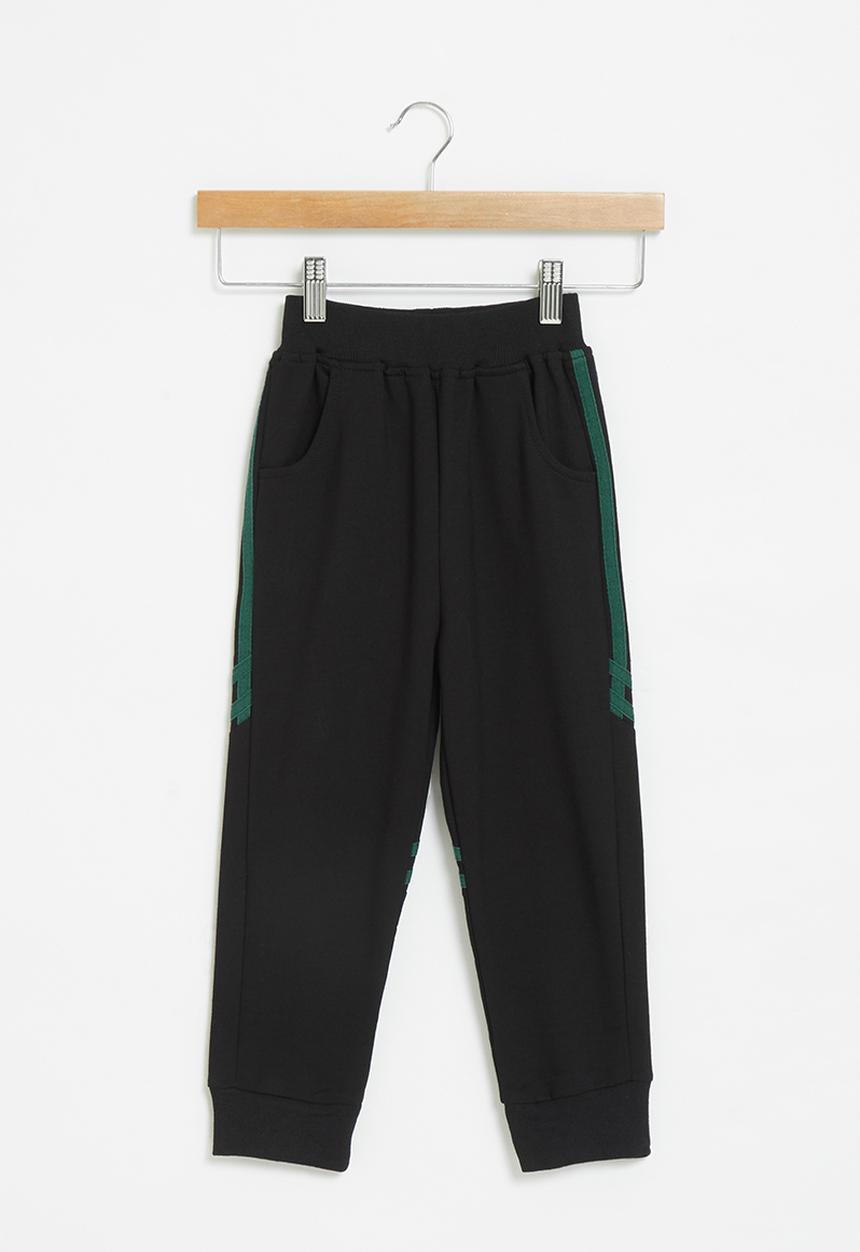 Pop Candy - Boys jogger - black & green