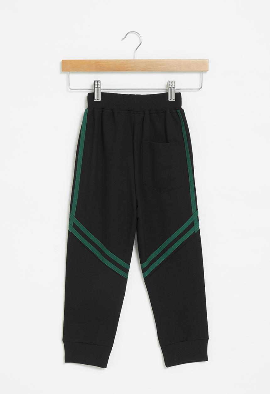 Pop Candy - Boys jogger - black & green