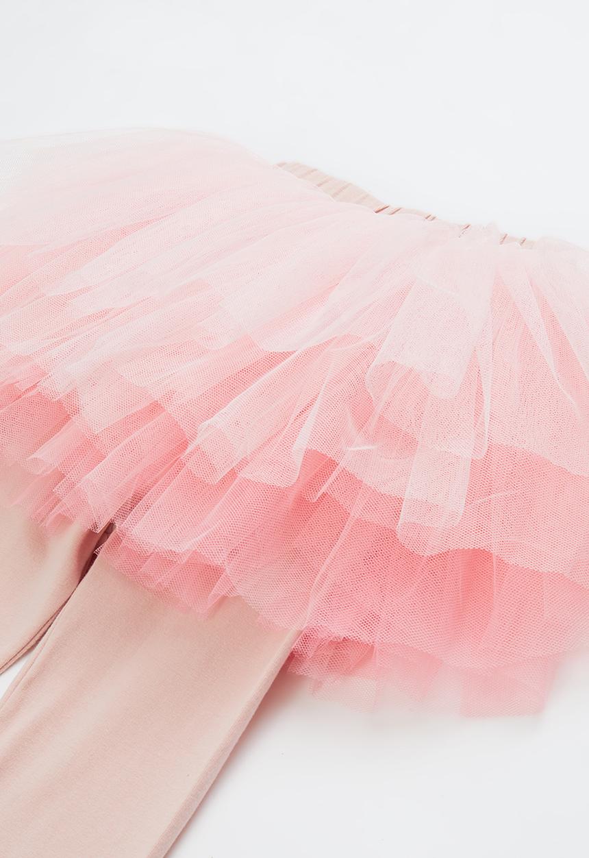 Pop Candy - Girls tutu leggings - pink