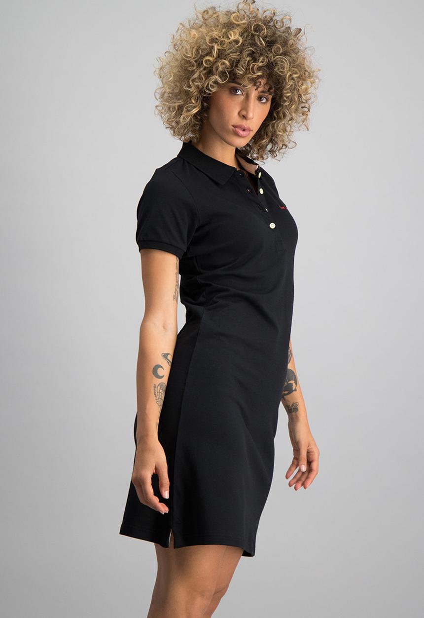 Aca Joe - Aca joe small logo golf dress - black