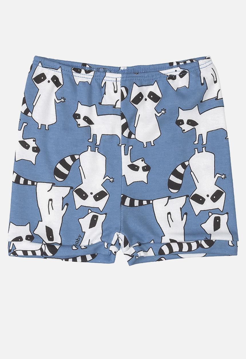 UP Baby - Cotton shorts - blue