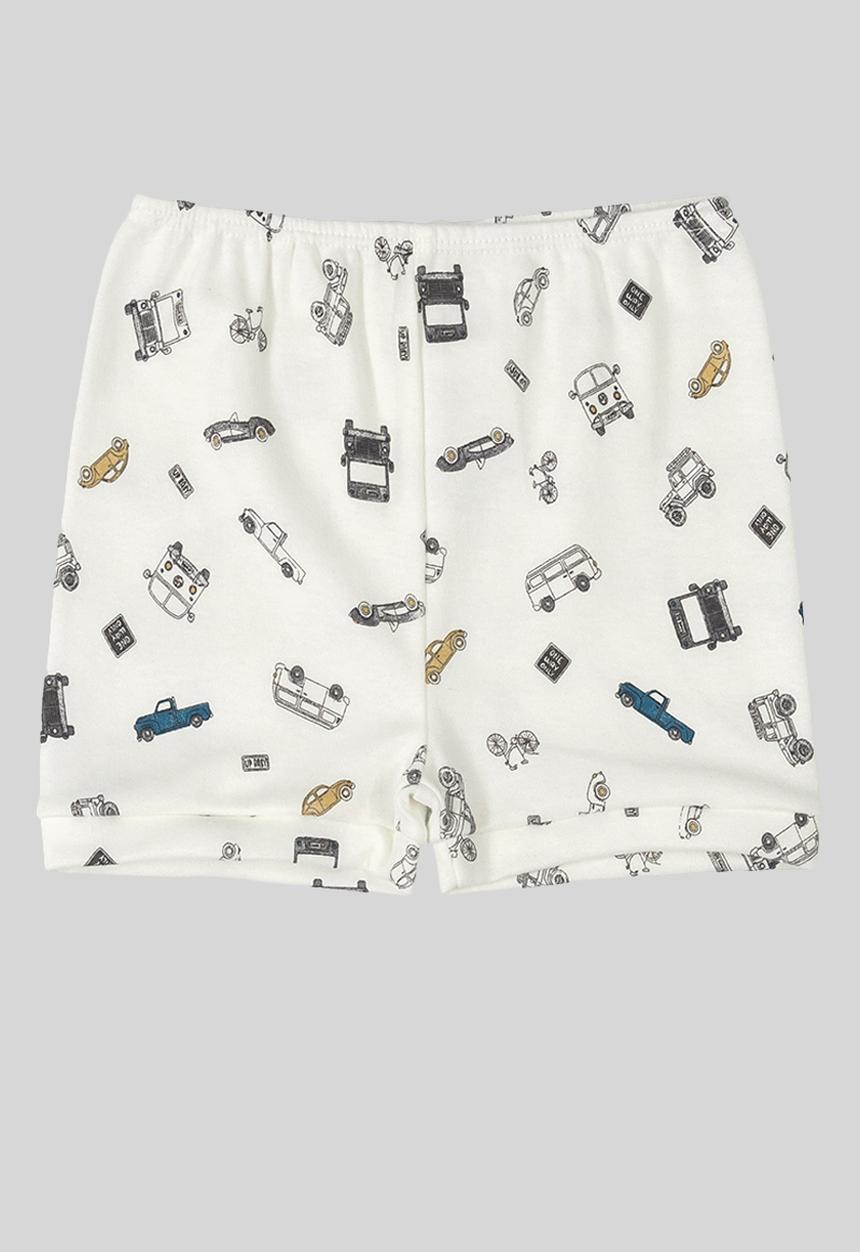 UP Baby - Cotton shorts - off white