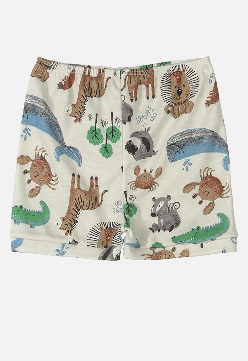 UP Baby - Cotton shorts - light brown