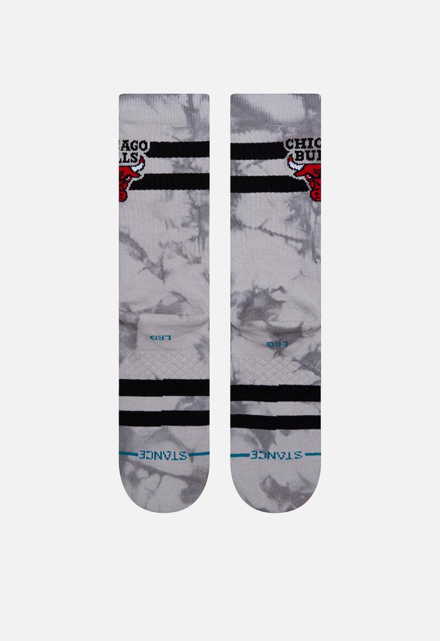 Stance Socks - Bulls dyed socks - grey & black