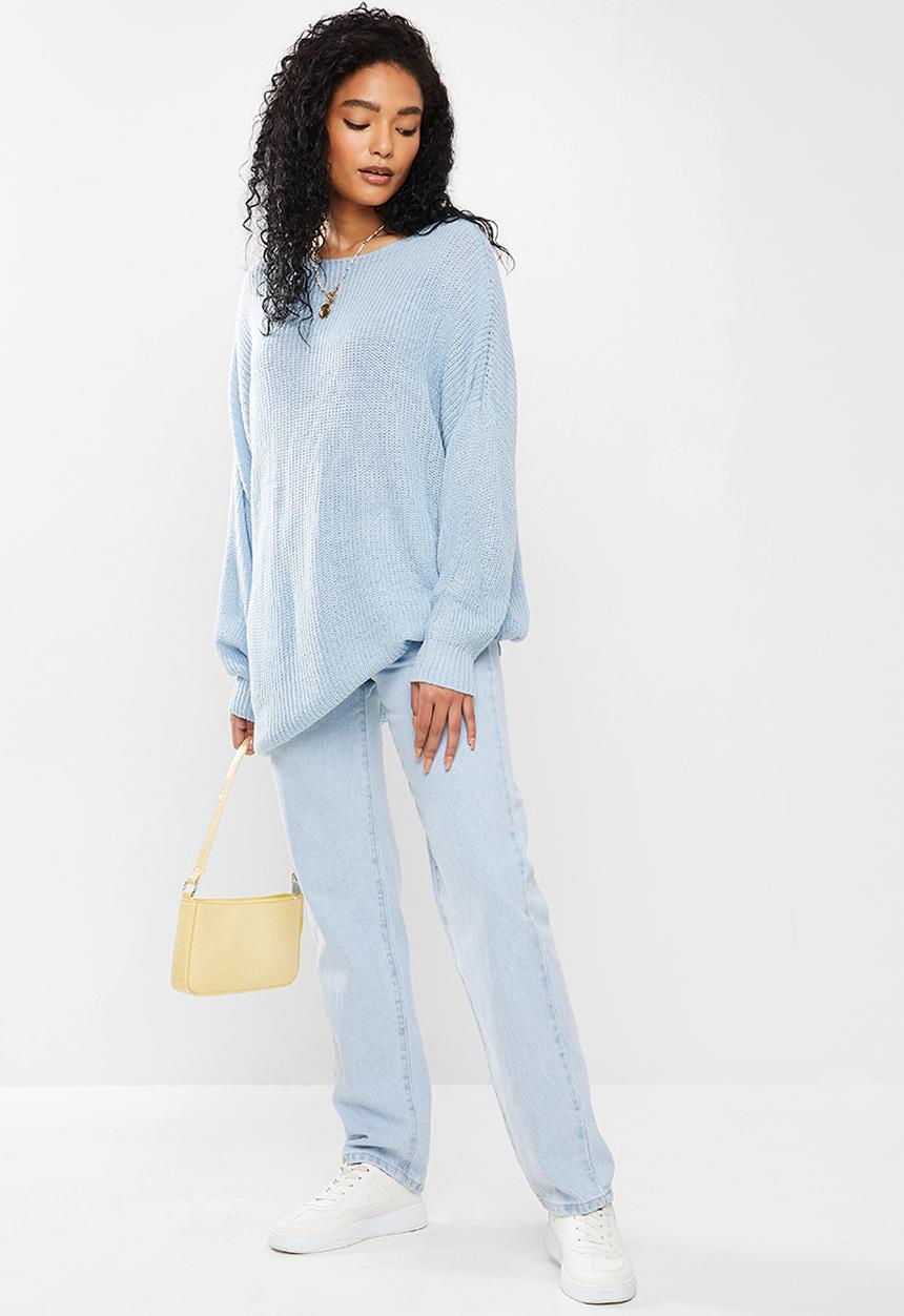 dailyfriday - Slouchy jumper - blue