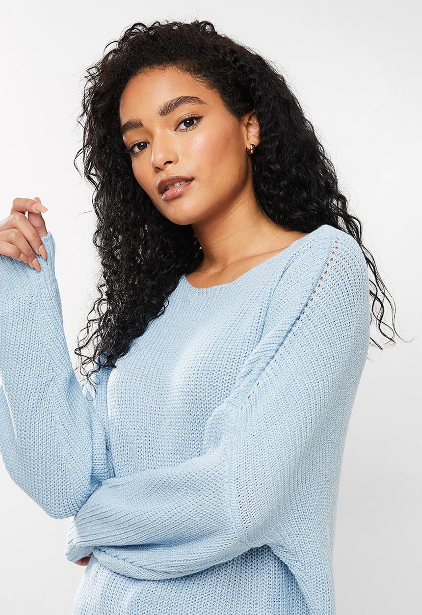 dailyfriday - Slouchy jumper - blue