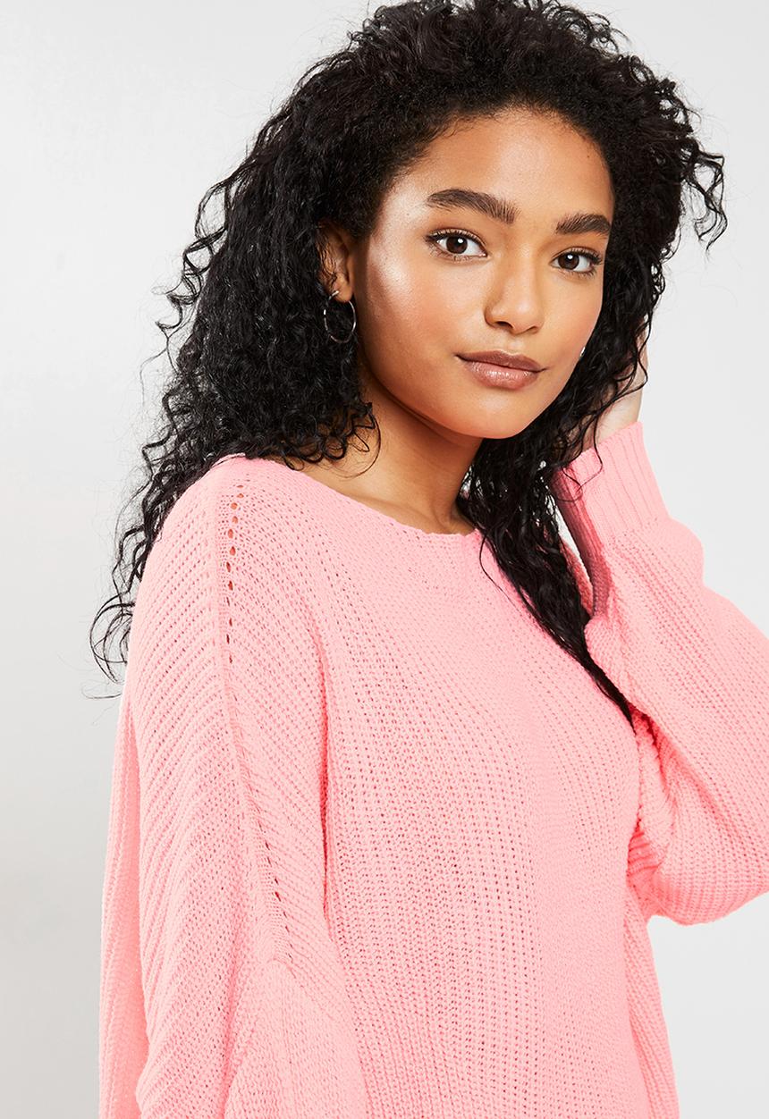 dailyfriday - Slouchy jumper - pink