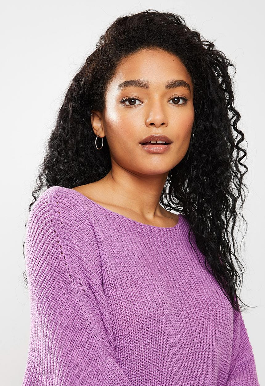 dailyfriday - Slouchy jumper - lilac