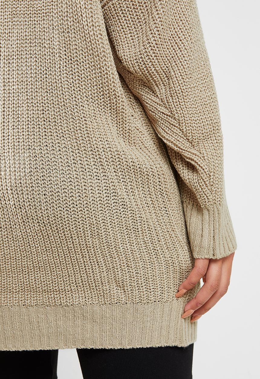 dailyfriday - Slouchy jumper - stone