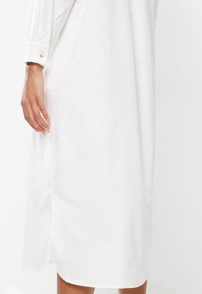 STYLE REPUBLIC - Maxi shirt dress - white
