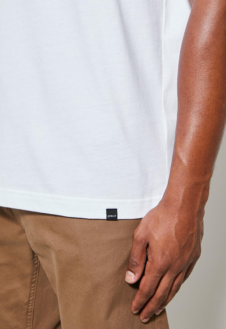 Superbalist - Aaron relaxed fit crew tee - white