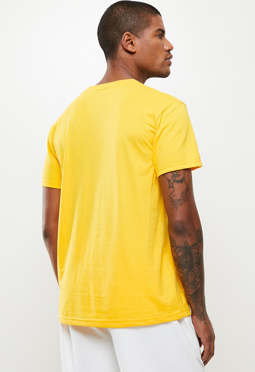 basicthread - Crew neck t-shirt - yellow