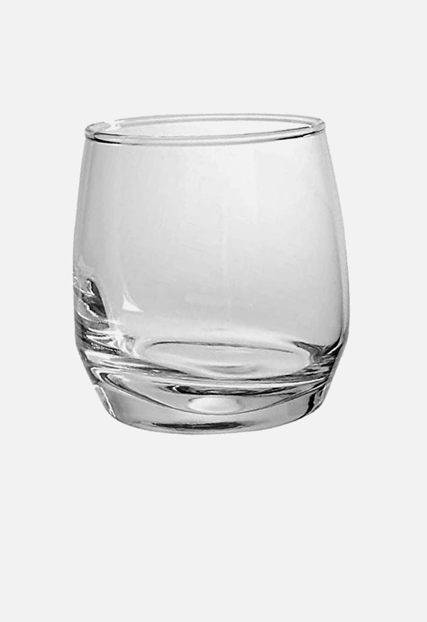 Sagaform - Whiskey rocking tumbler set of 6 - clear
