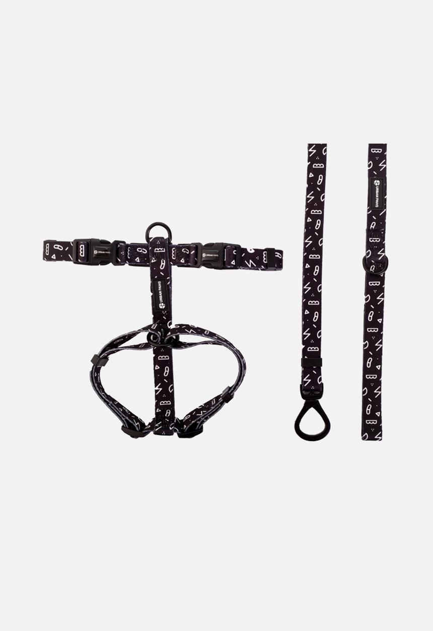 Urbanpaws - Max harness and lead pack- black