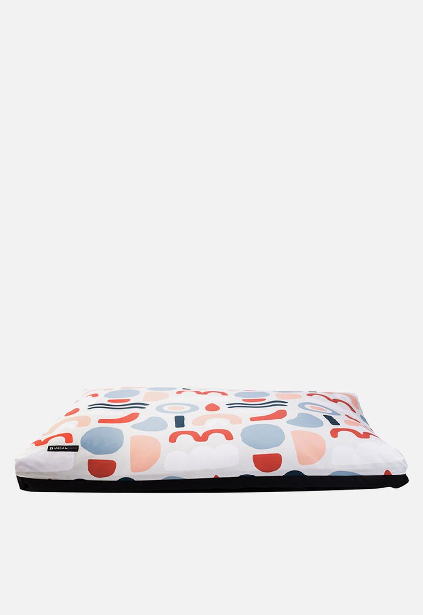 Urbanpaws - Peanut futon pet bed - multi