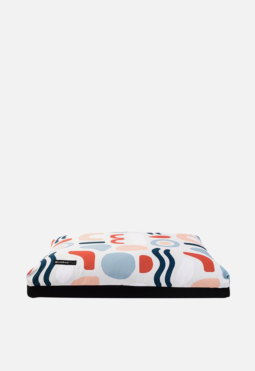 Urbanpaws - Peanut futon pet bed - multi
