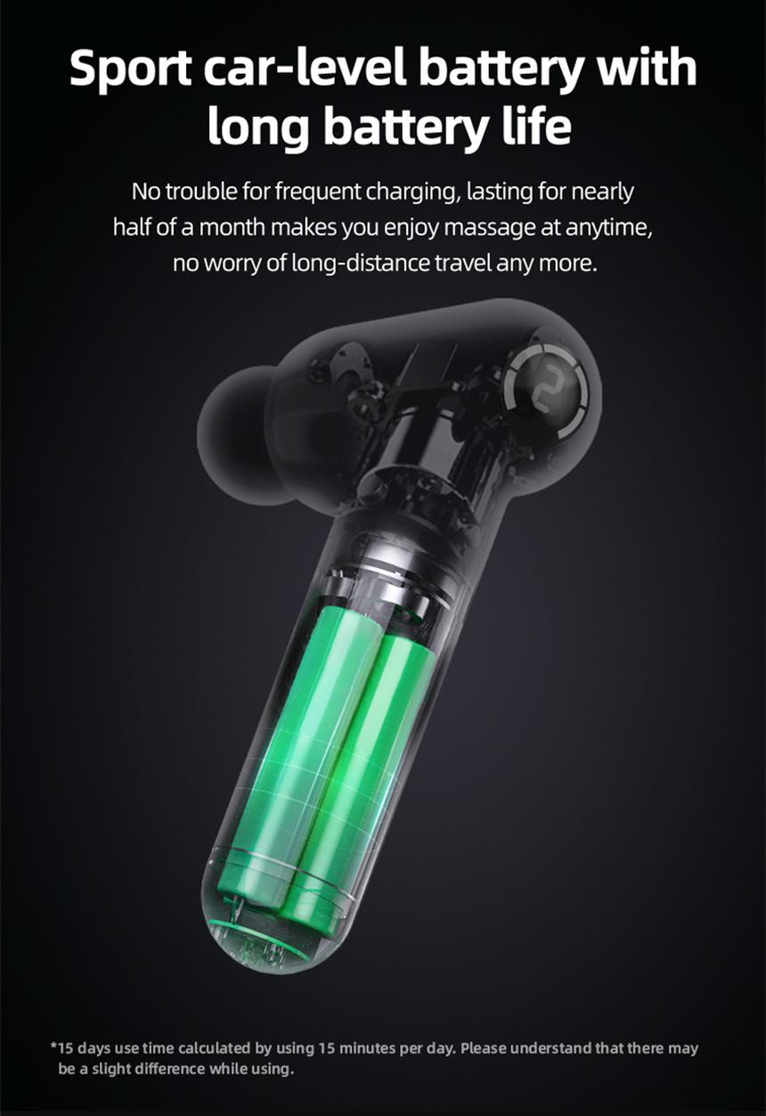 Botthms - Lite massage gun - black