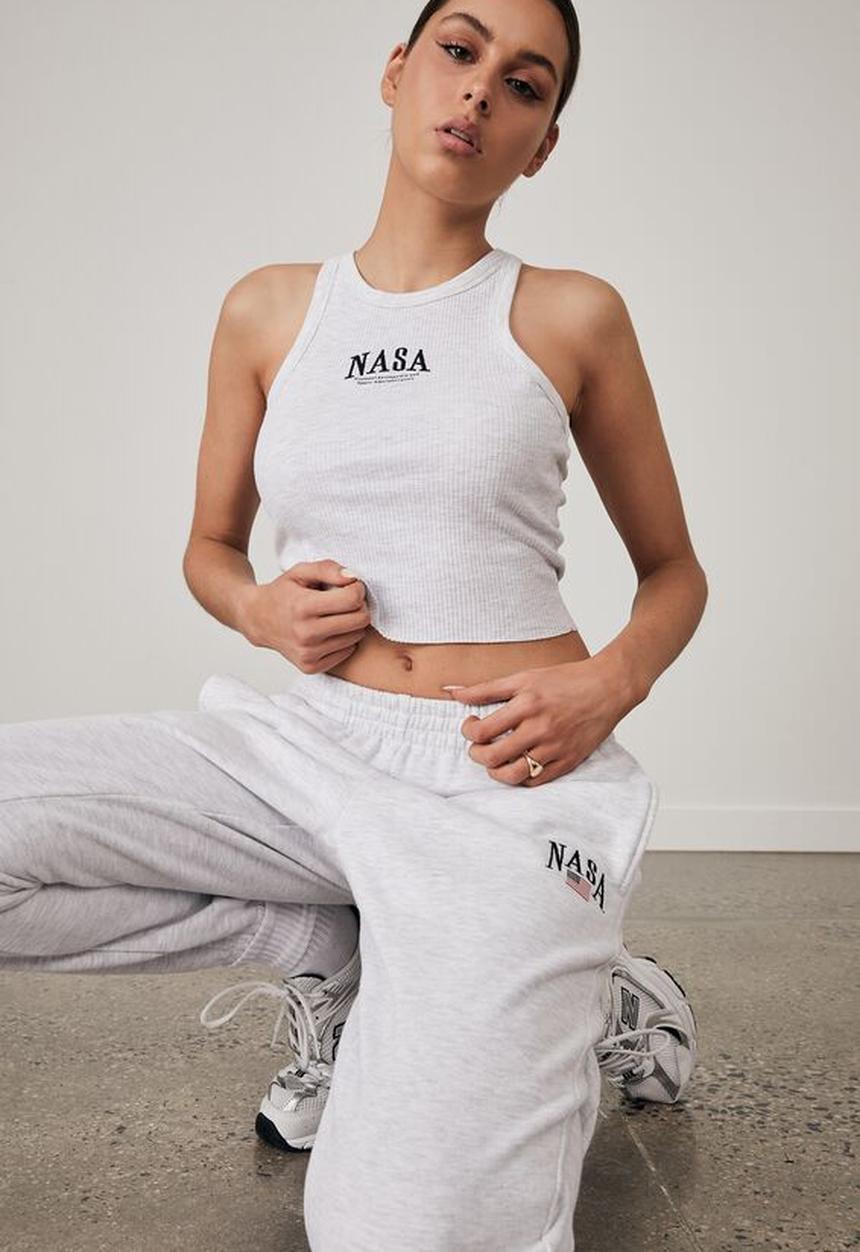 Factorie - Lcn nasa classic trackpants - lcn nas silver