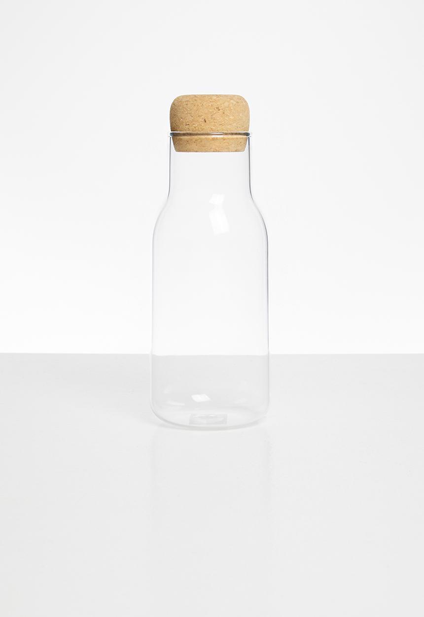 Sixth Floor - Akira cork glass oil & vinegar set - 700ml & 400ml