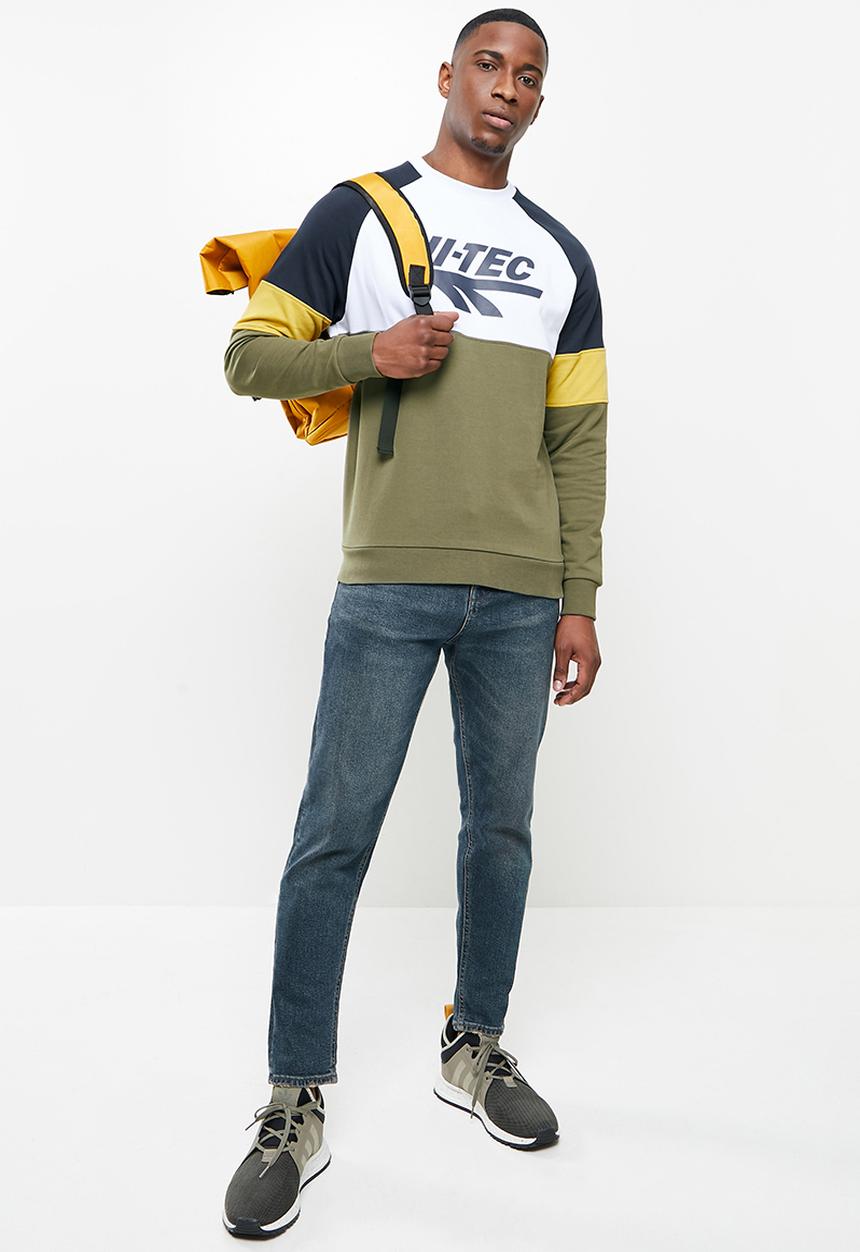 Hi-Tec - Mens old school sweater - multi