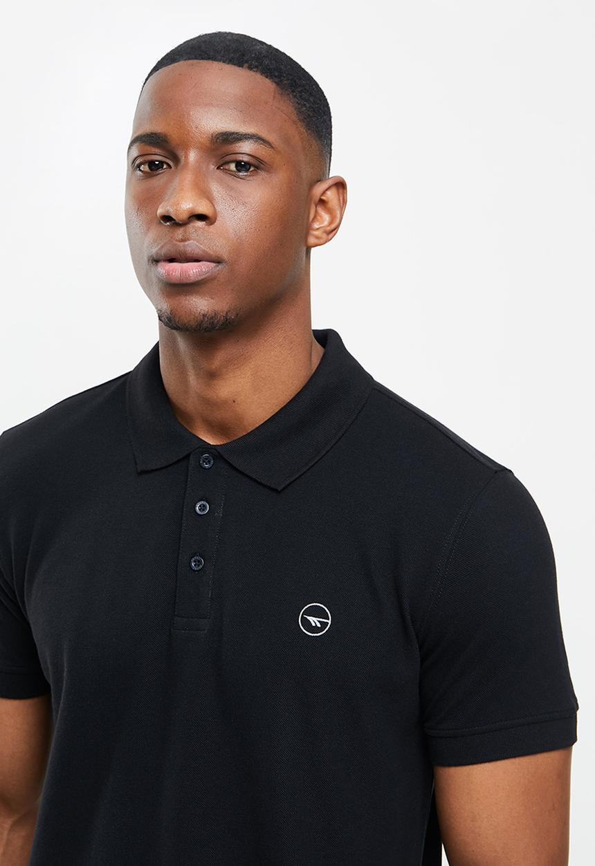 Hi-Tec - Pique polo - black