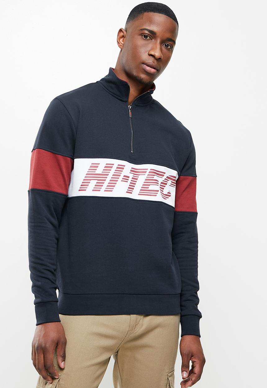 Hi-Tec - Heritage 1/4 zip sweater - multi