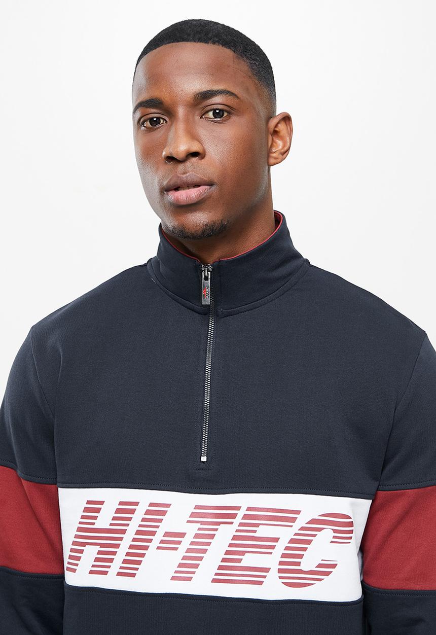 Hi-Tec - Heritage 1/4 zip sweater - multi