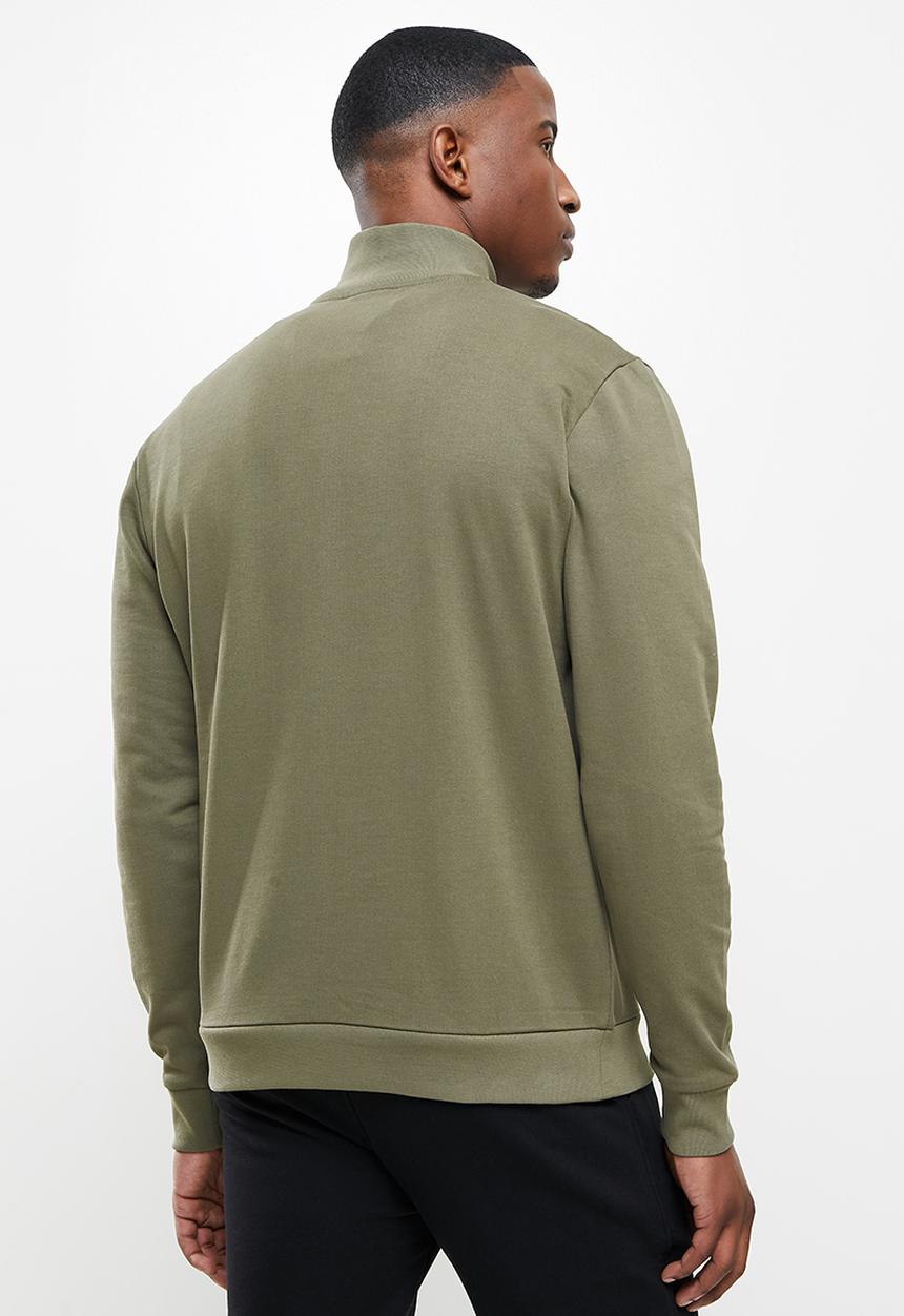 Hi-Tec - Heritage 1/4 zip sweater - green