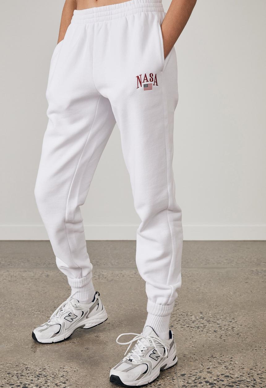 Factorie - Lcn nasa classic trackpants - lcn nas white/nasa heritage