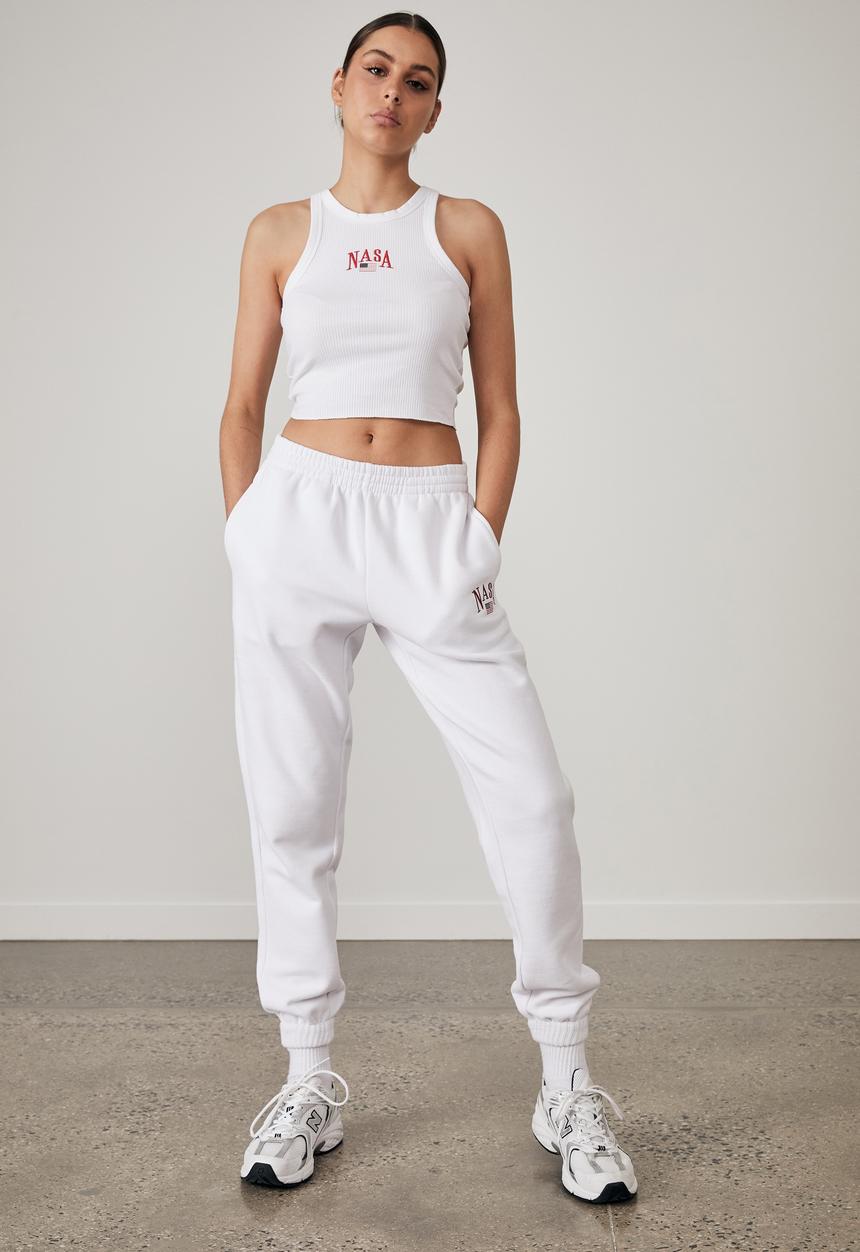 Factorie - Lcn nasa classic trackpants - lcn nas white/nasa heritage