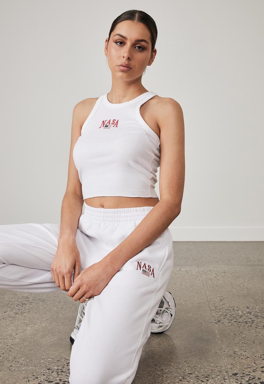 Factorie - Lcn nasa classic trackpants - lcn nas white/nasa heritage