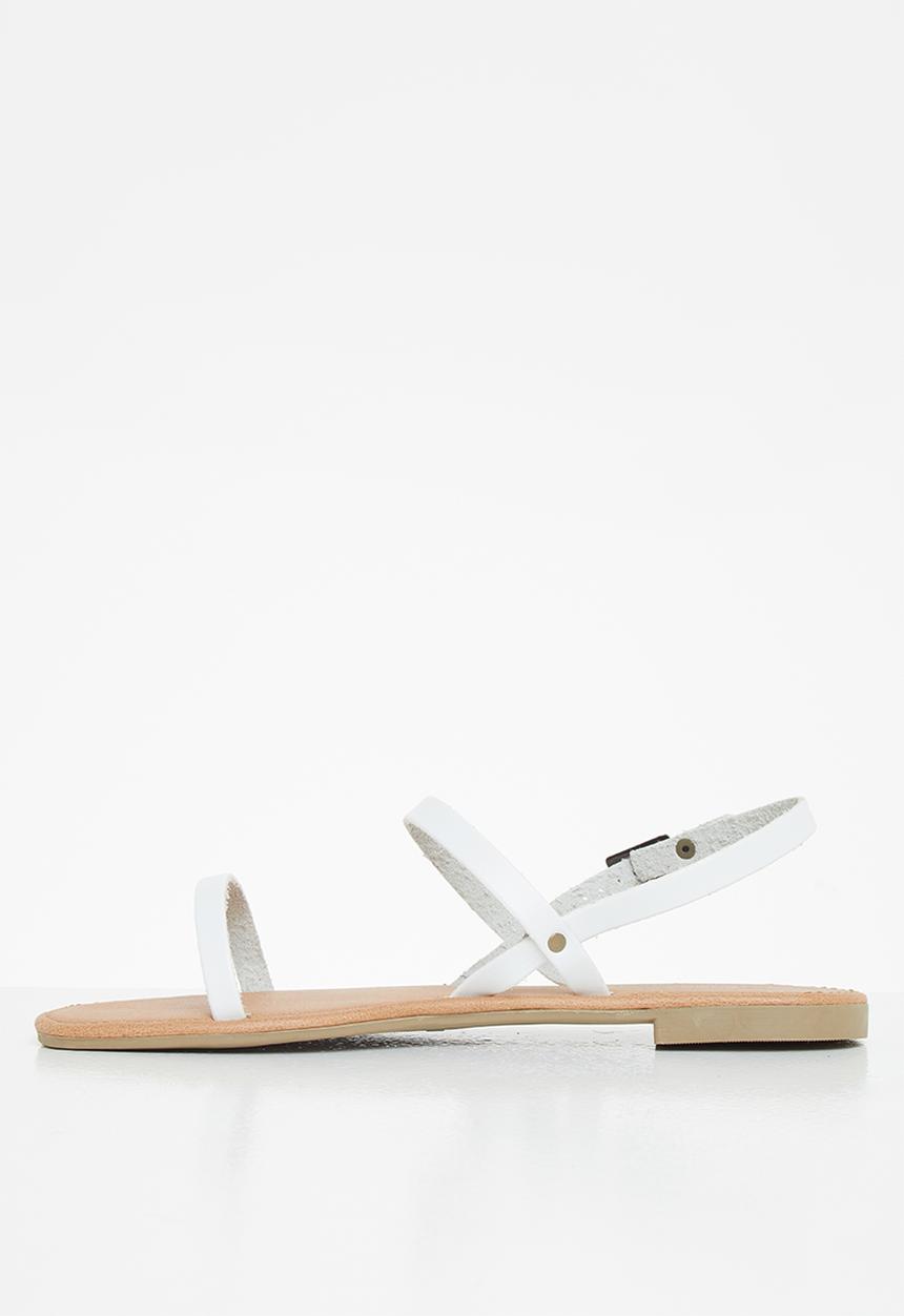 Superbalist - Aimee leather sandal - white