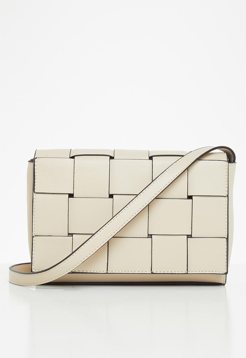 Superbalist - Woven crossbody bag - cream