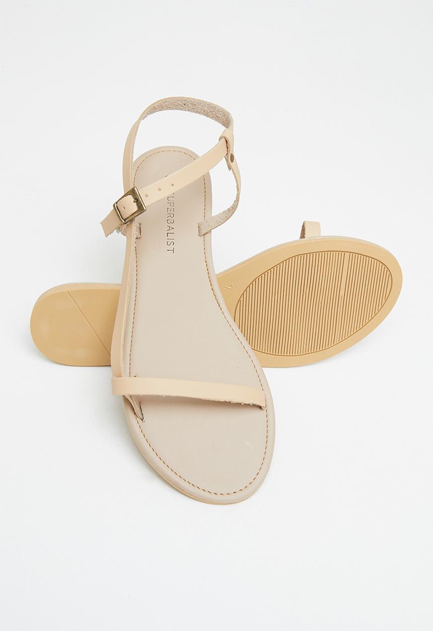 Superbalist - Ari leather sandal - neutral