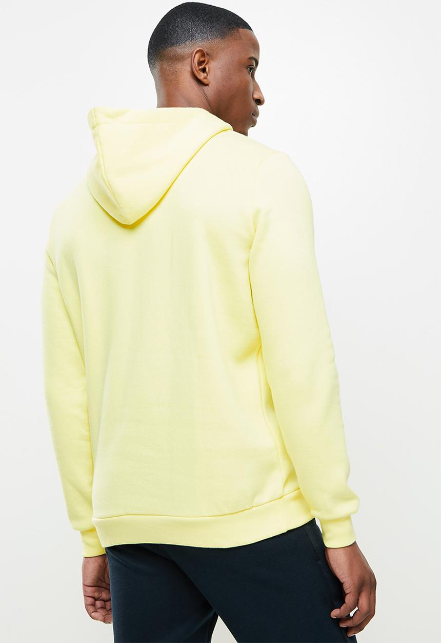 PUMA - Ess big logo hoodie fl - yellow