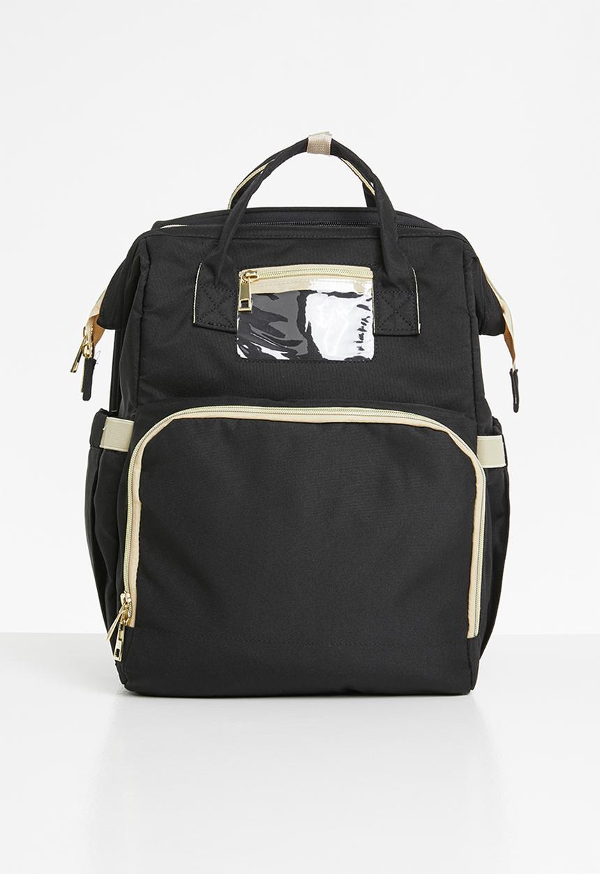 Pop Candy - Baby diaper bag - black